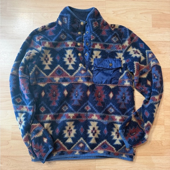 Weatherproof Other - Vintage Weatherproof Snap Aztec Pattern Pullover